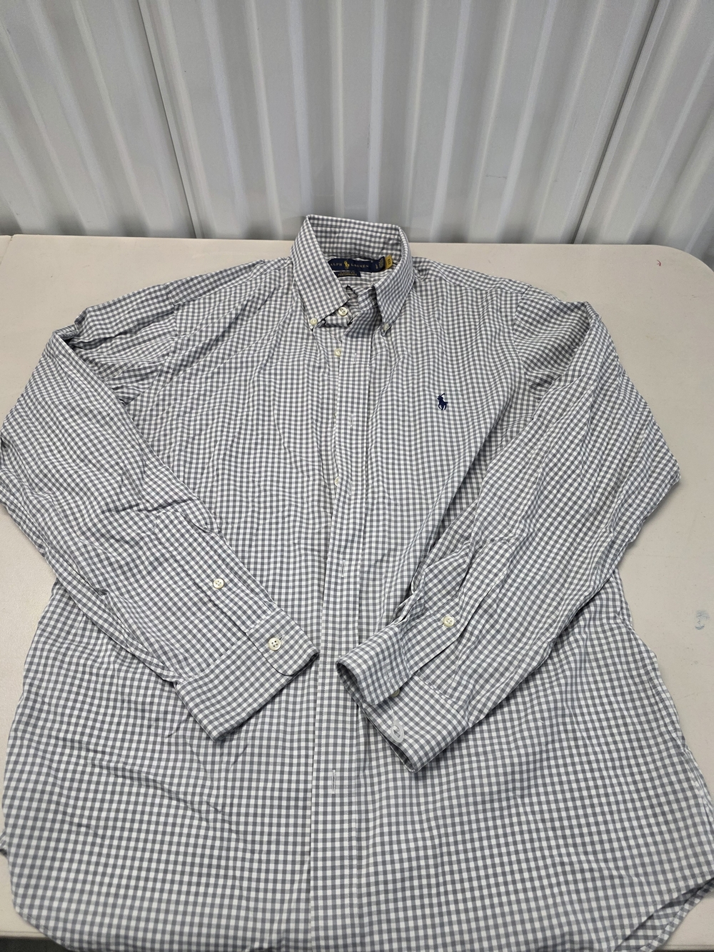 Ralph Lauren Classic Fit Performance Button Down Shirt Men's Size Large